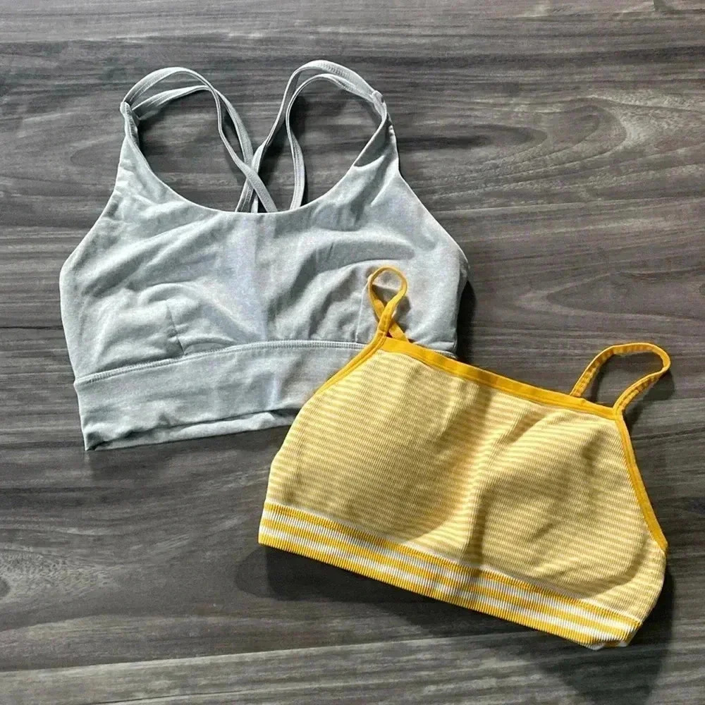 Size medium sports bras